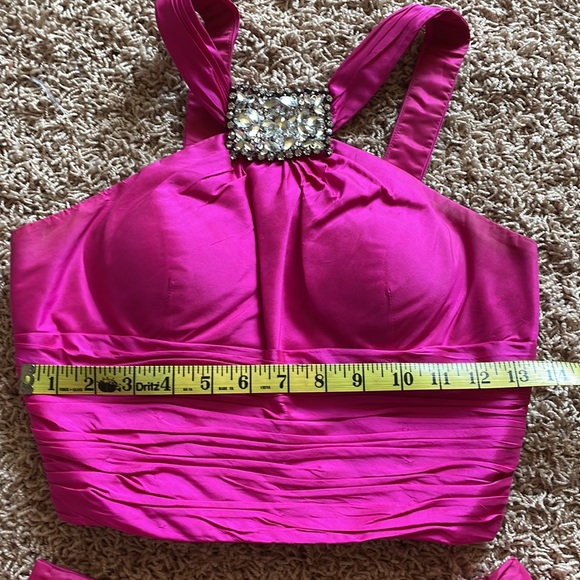 Sherri Hill 2 pc. Cocktail size 4 altered to a 2 - prom - pageant - Picture 5 of 8